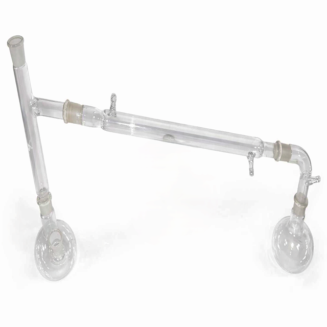 Glass Distillation Apparatus Made of Borosilicate Glass for Laboratory