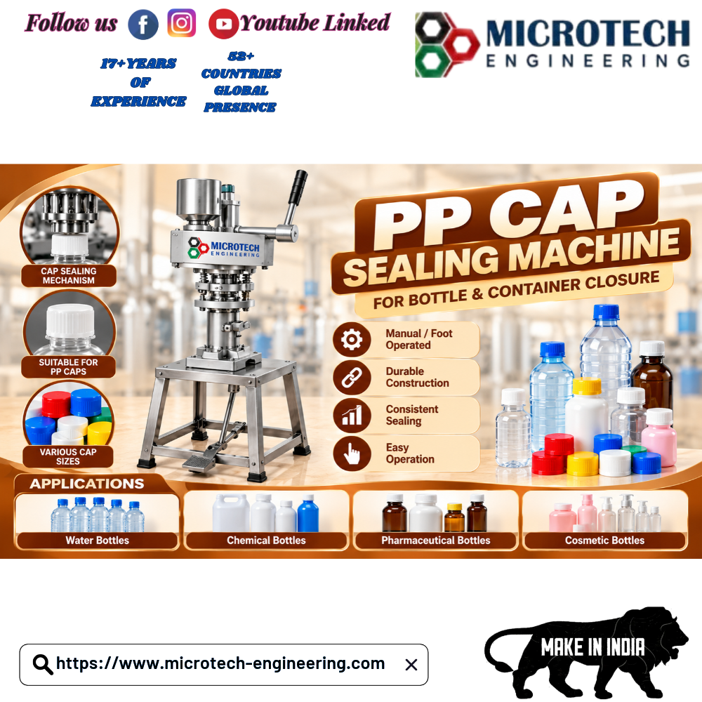 PP Cap Sealing Machine