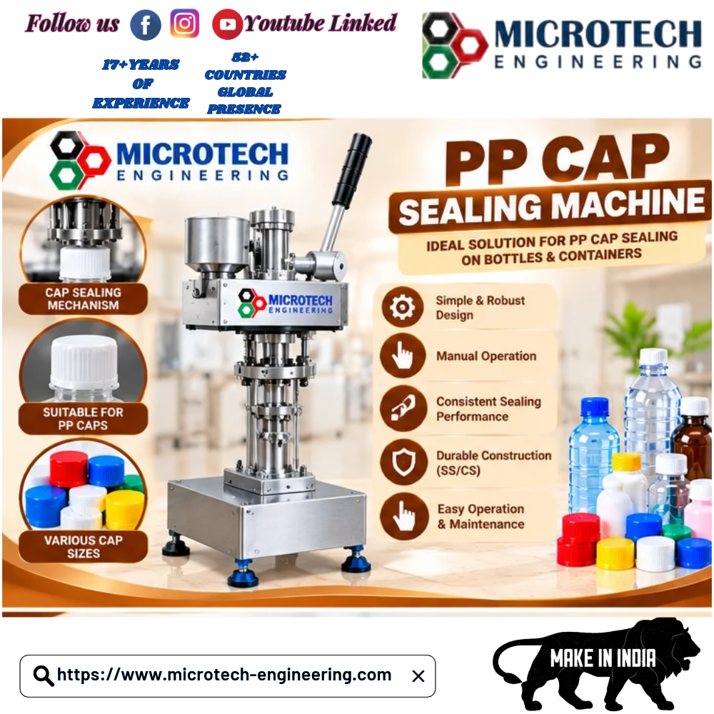 PP Cap Sealing Machine