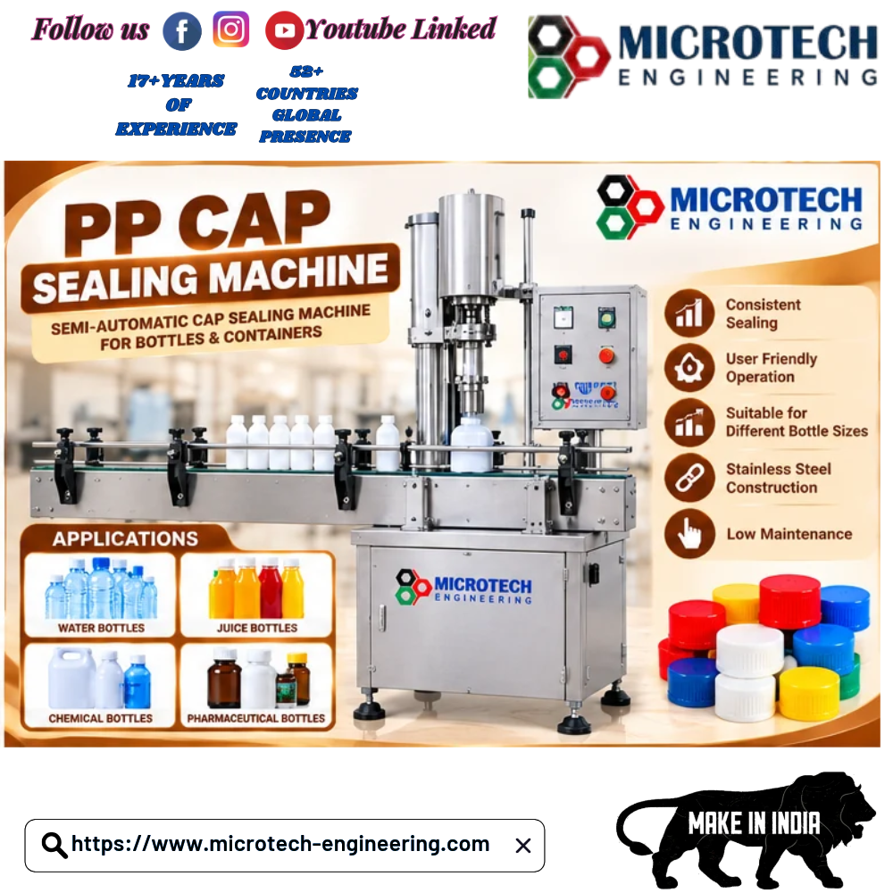 PP Cap Sealing Machine