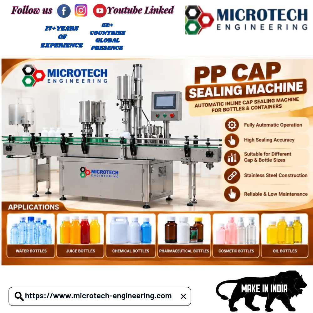 PP Cap Sealing Machine