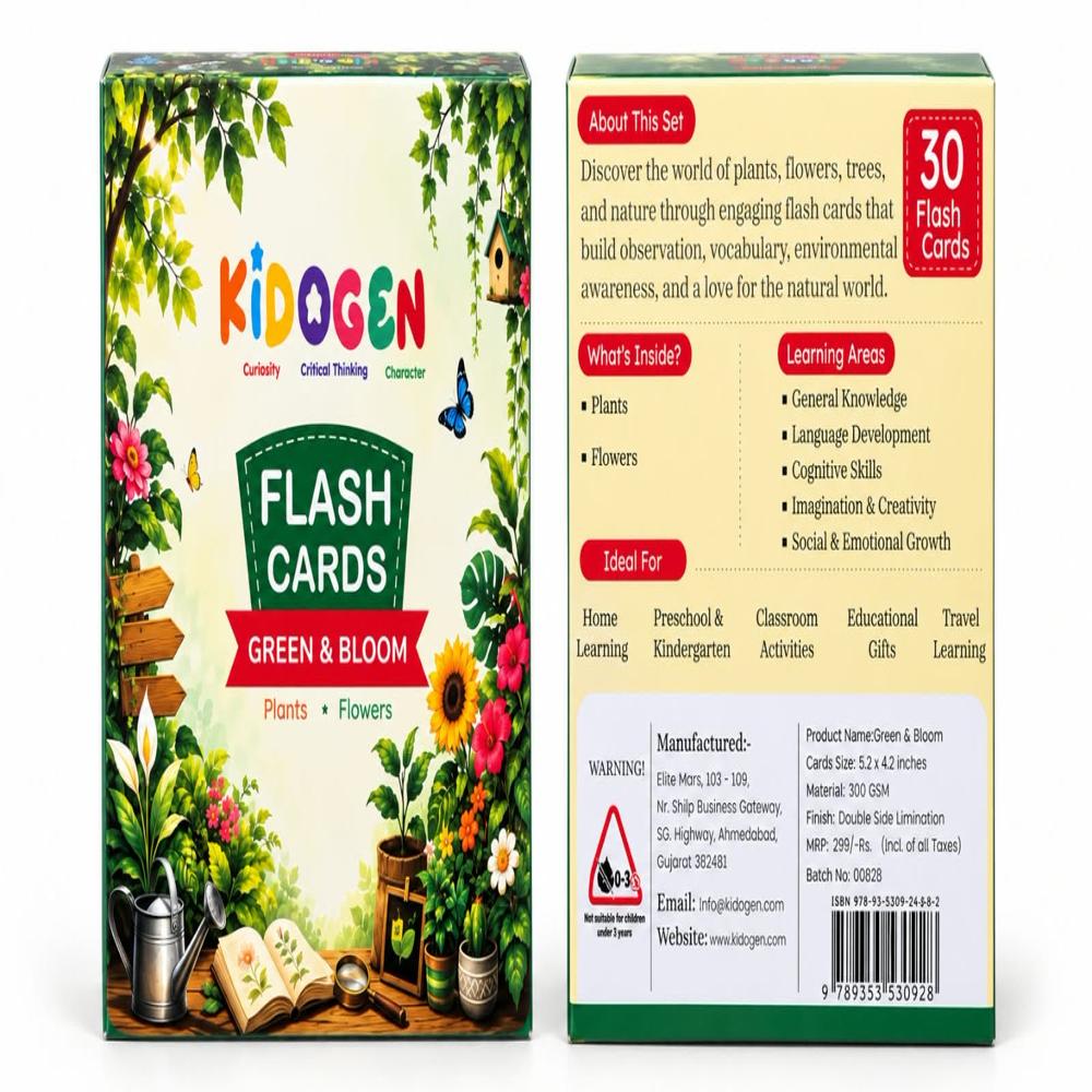 Green & Bloom - Binding: Cards