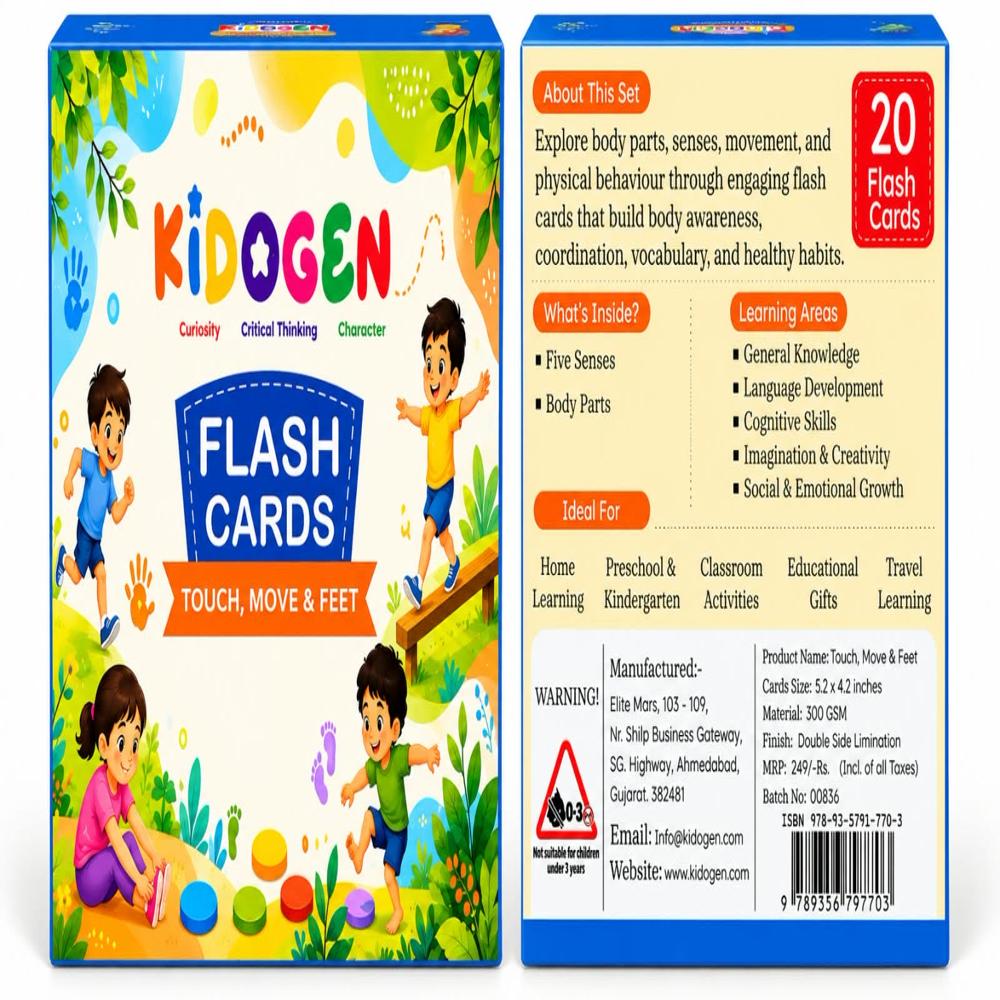 Touch, Move & Feet Cards - Binding: Paper
