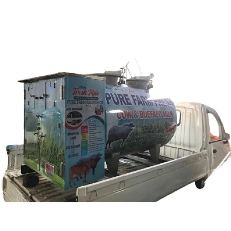 Steel Milk Vending Machine