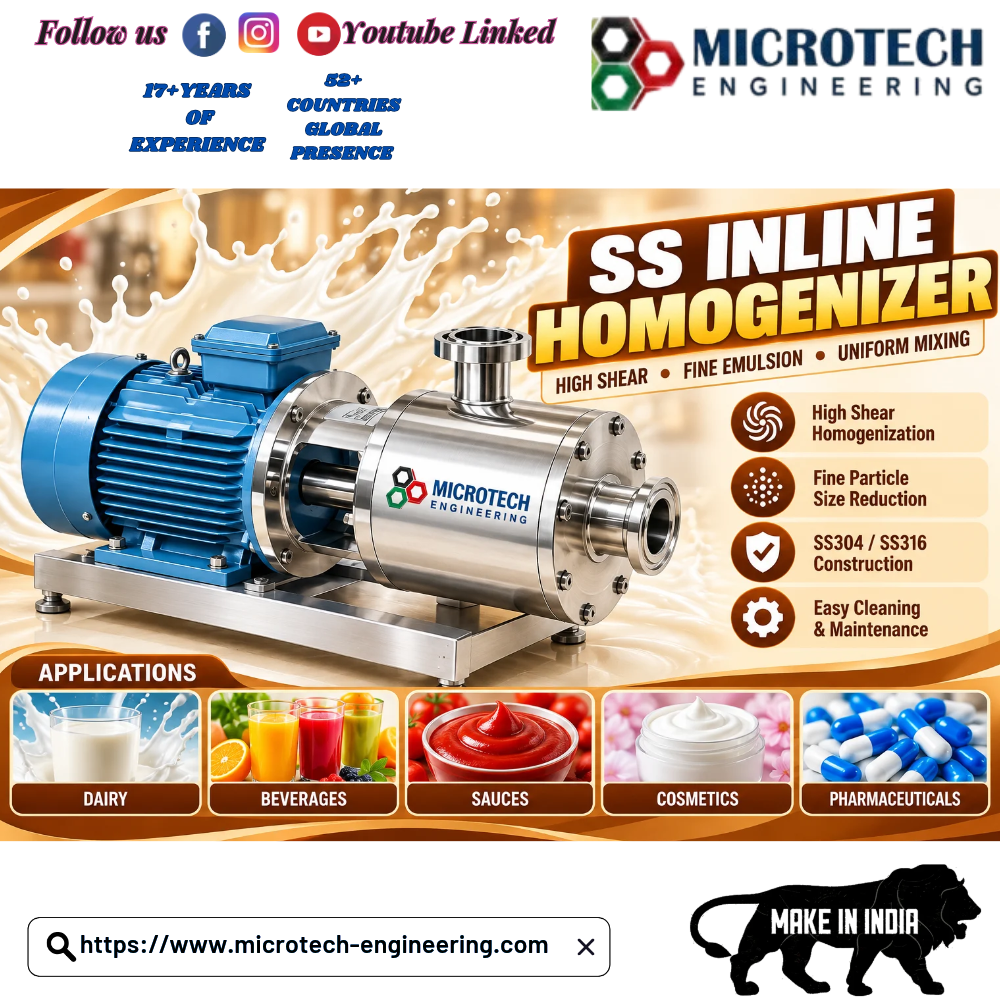 SS Inline Homogenizer
