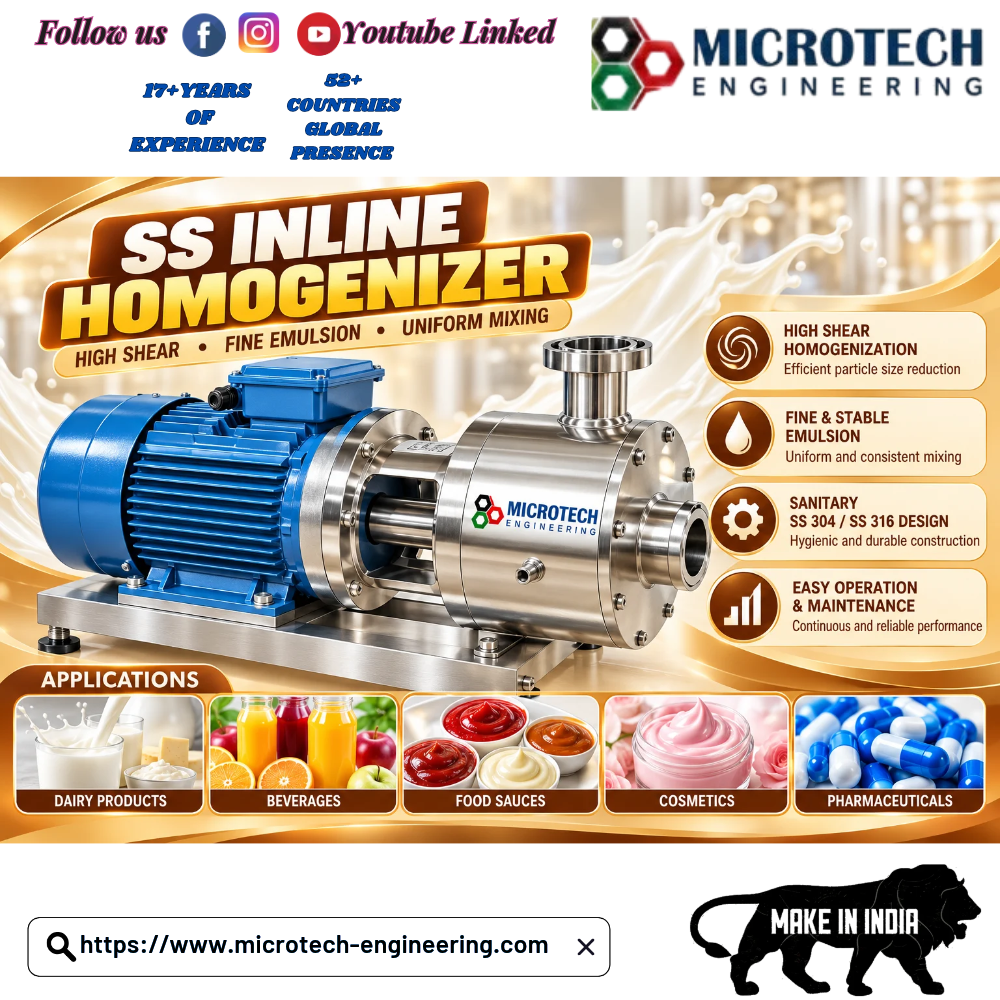 SS Inline Homogenizer