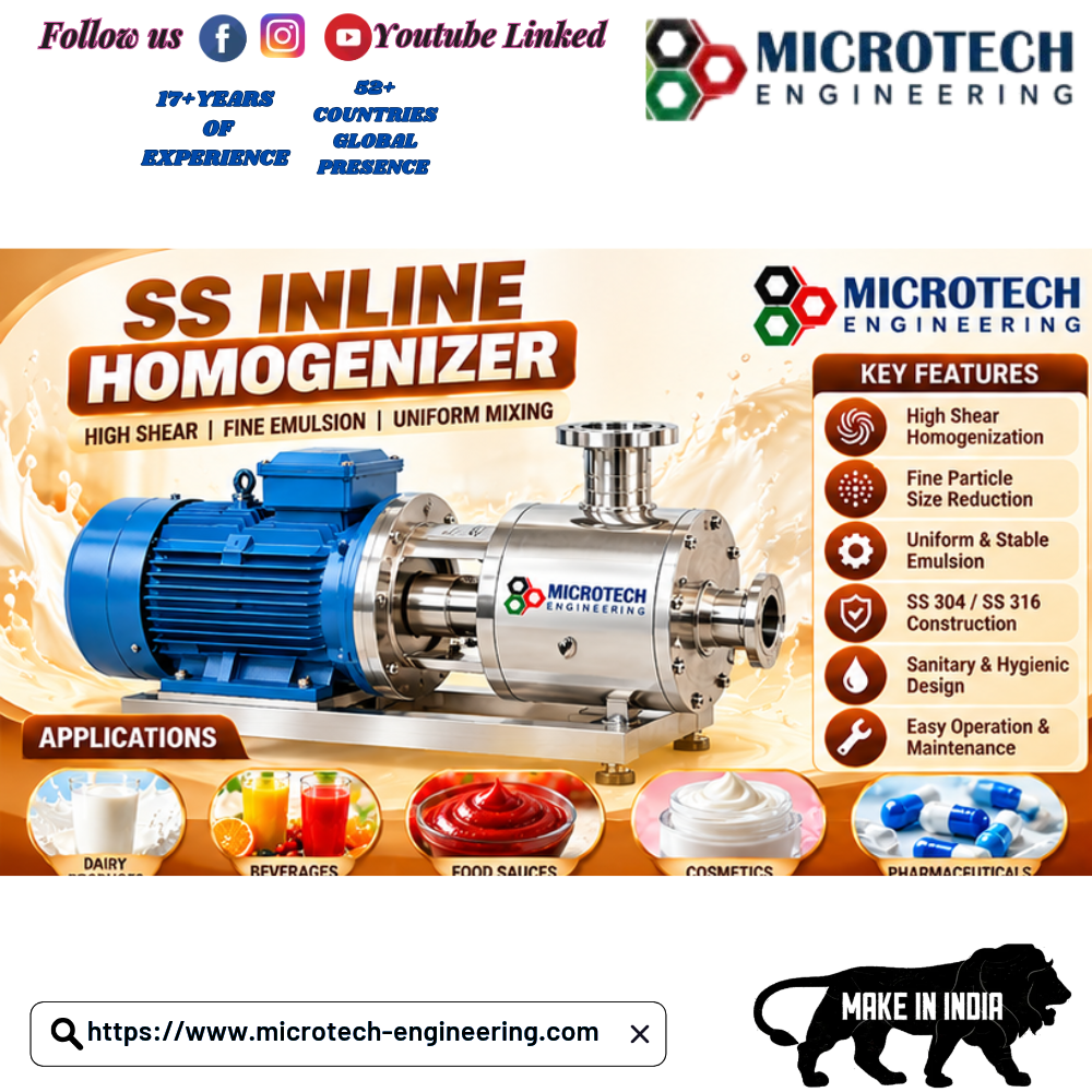 SS Inline Homogenizer