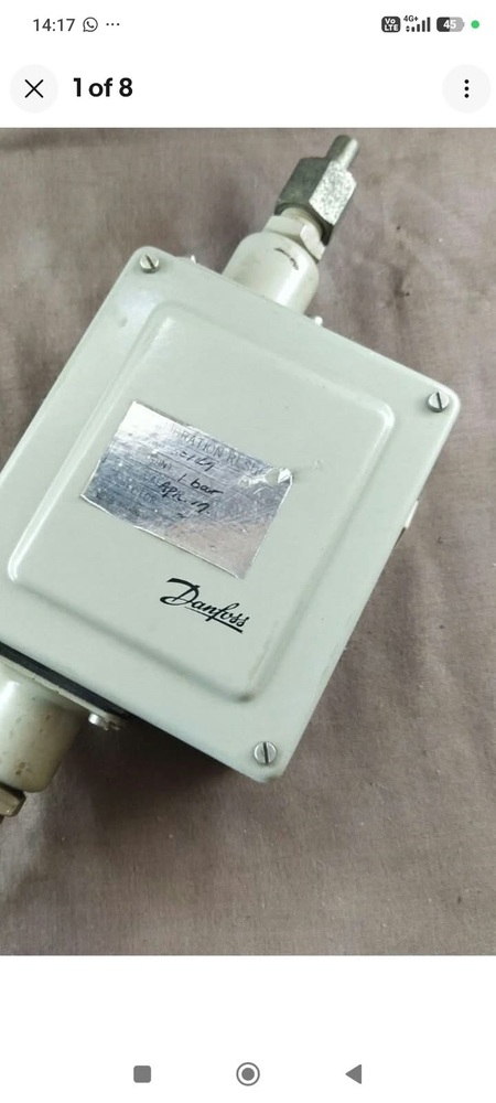 Danfoss Rt Series Heavy Duty Industrial Pressure Differential Pressure Switch - Application: Marine Main & Auxiliary Engine Lube Oil / Cooling Water Systems