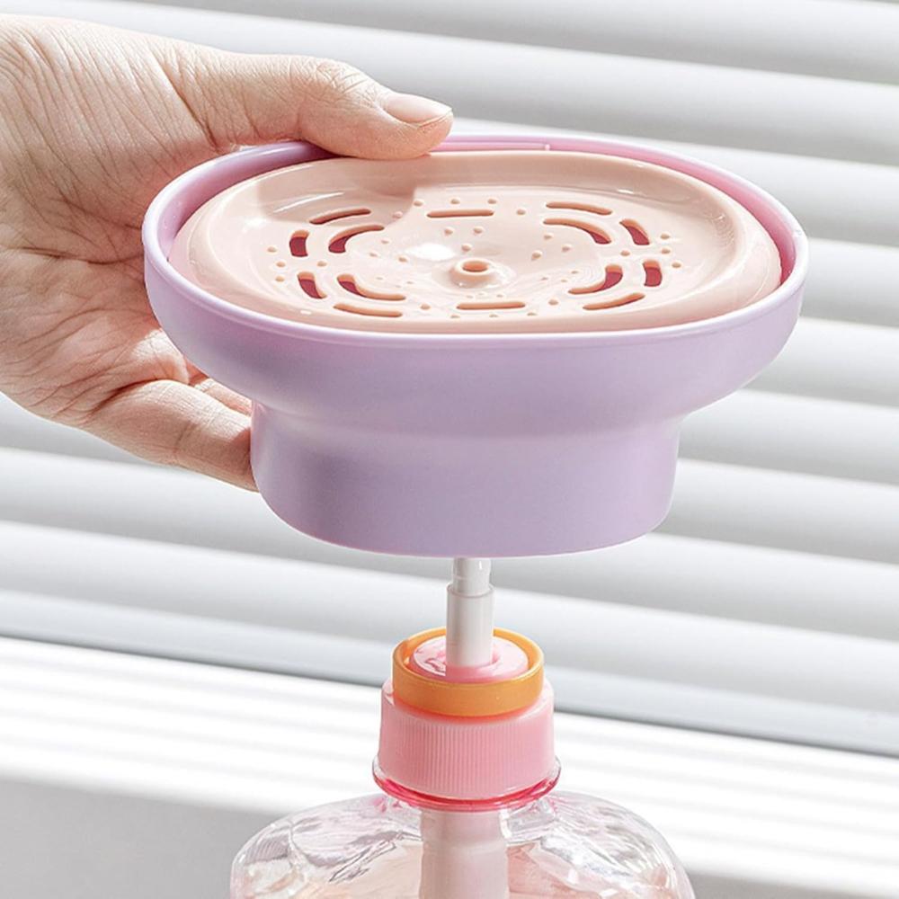 Plastic Soap Dispenser Sponge Holder - Color: Multi