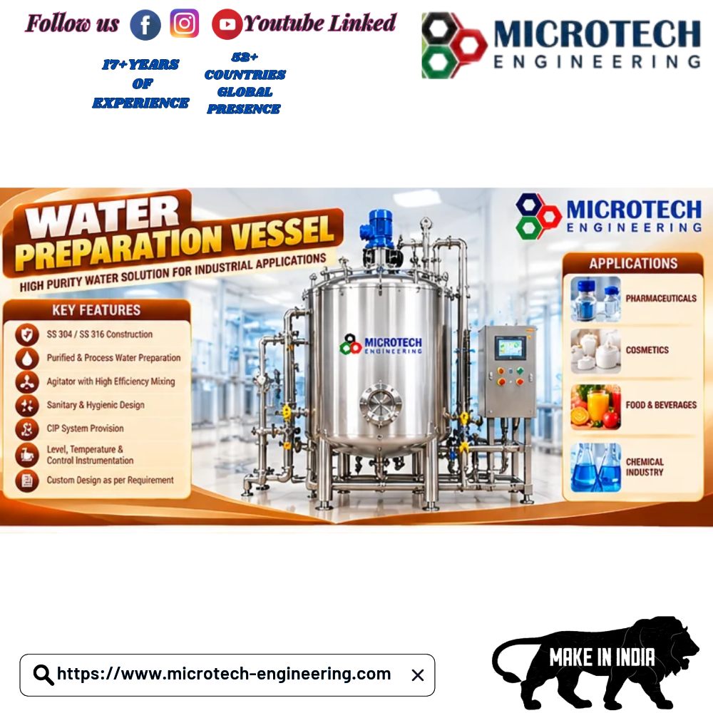 Water Preparation Vessel