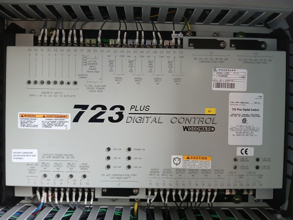Woodward 723PLUS Digital Control Engine & Turbine Governor