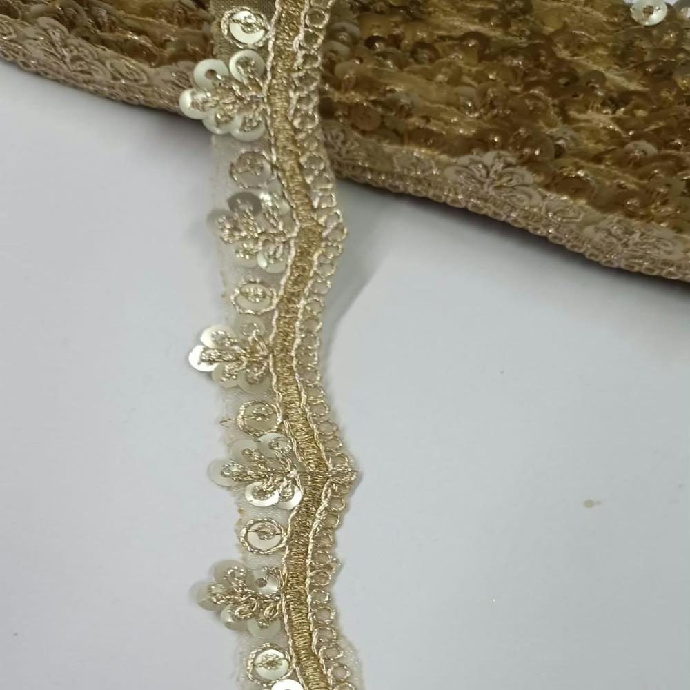 Dupatta Fancy Embroidery Cutwork Lace