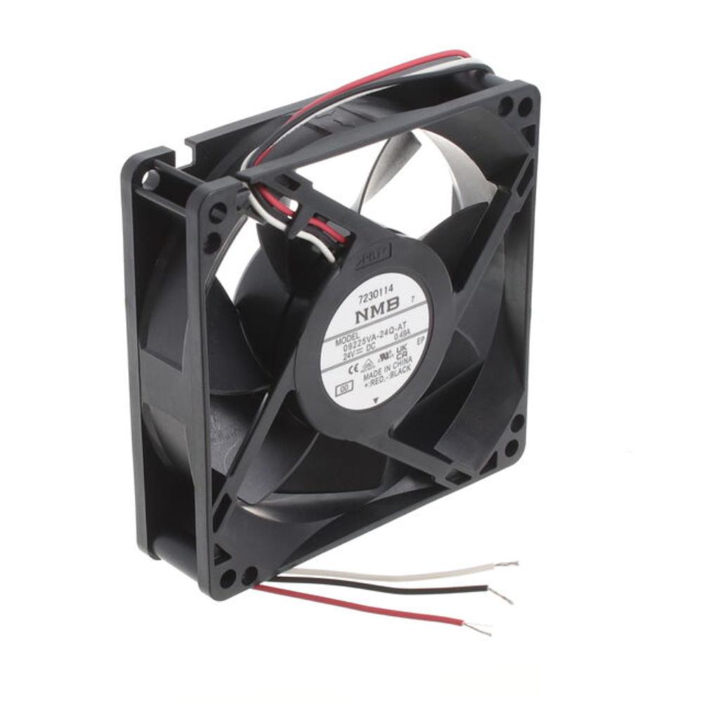 Nmb-Mat 09225Va-24Q-At 24V Dc 0.38A 9225Mm Ball Bearing Industrial Axial Cooling Fan - Blade Material: Plastic