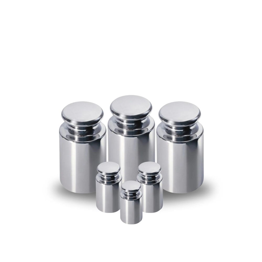 Stainless steel Calibration of Standard Weights (2 Kg) , Nominal weight: 1 g, Weight class: E1