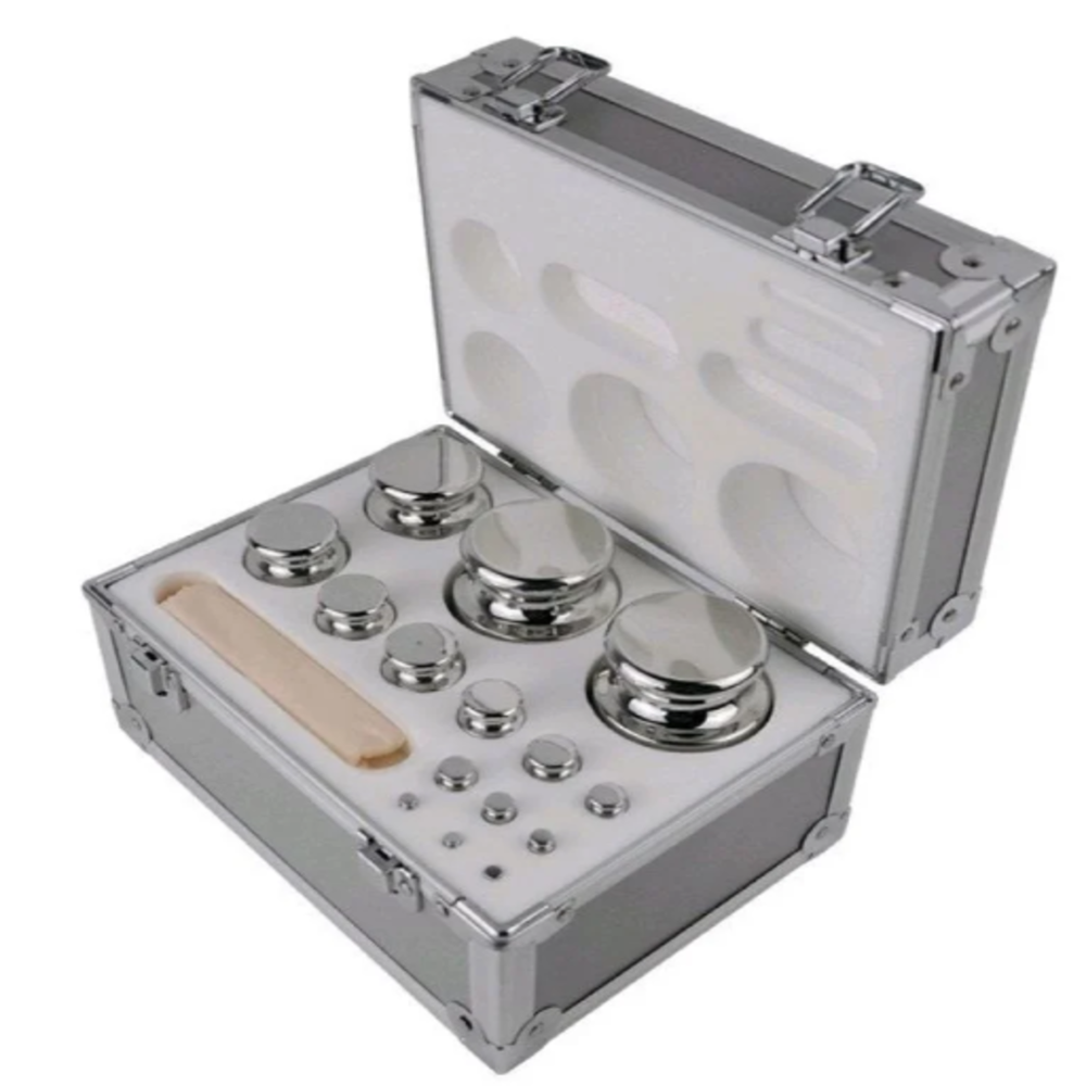 Calibration of Weight Box (1 mg to 220g) , Weight Class: E1
