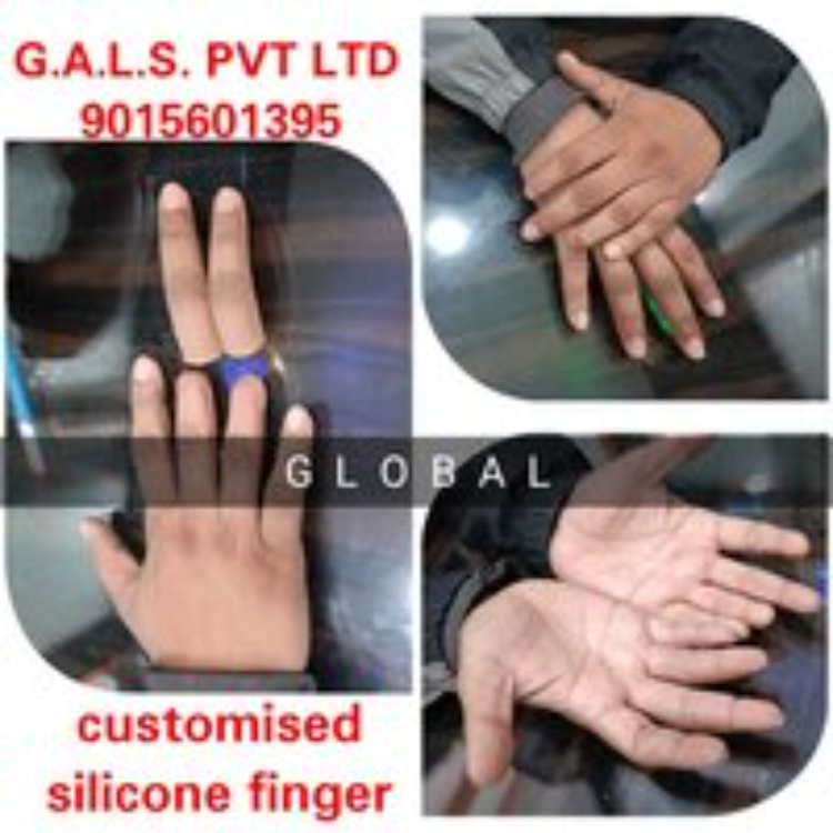 Artificial Silicone Finger - Durable High-quality Silicone Material, Customizable Skin-colored Design For Enhanced Surgical Precision