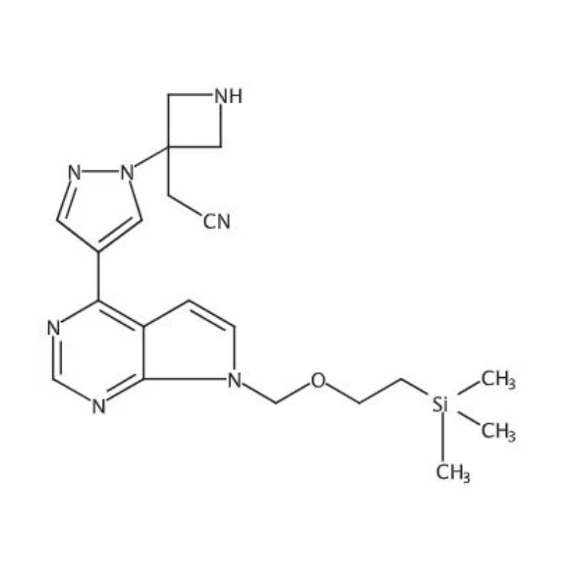 Cas No.- 1187594-12-2 Barcitinib Acetonitrile Impurity