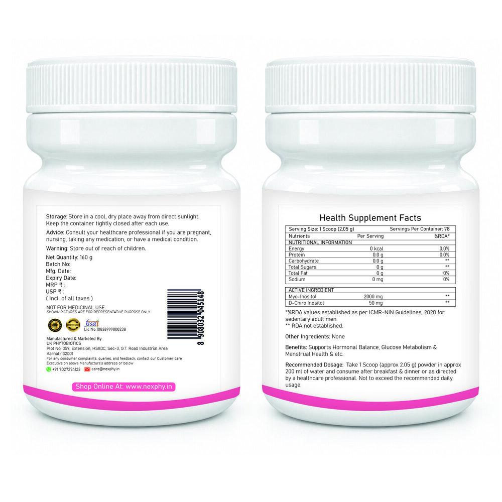 MYO & D-CHIRO-INOSITOL POWDER SUPPLEMENT