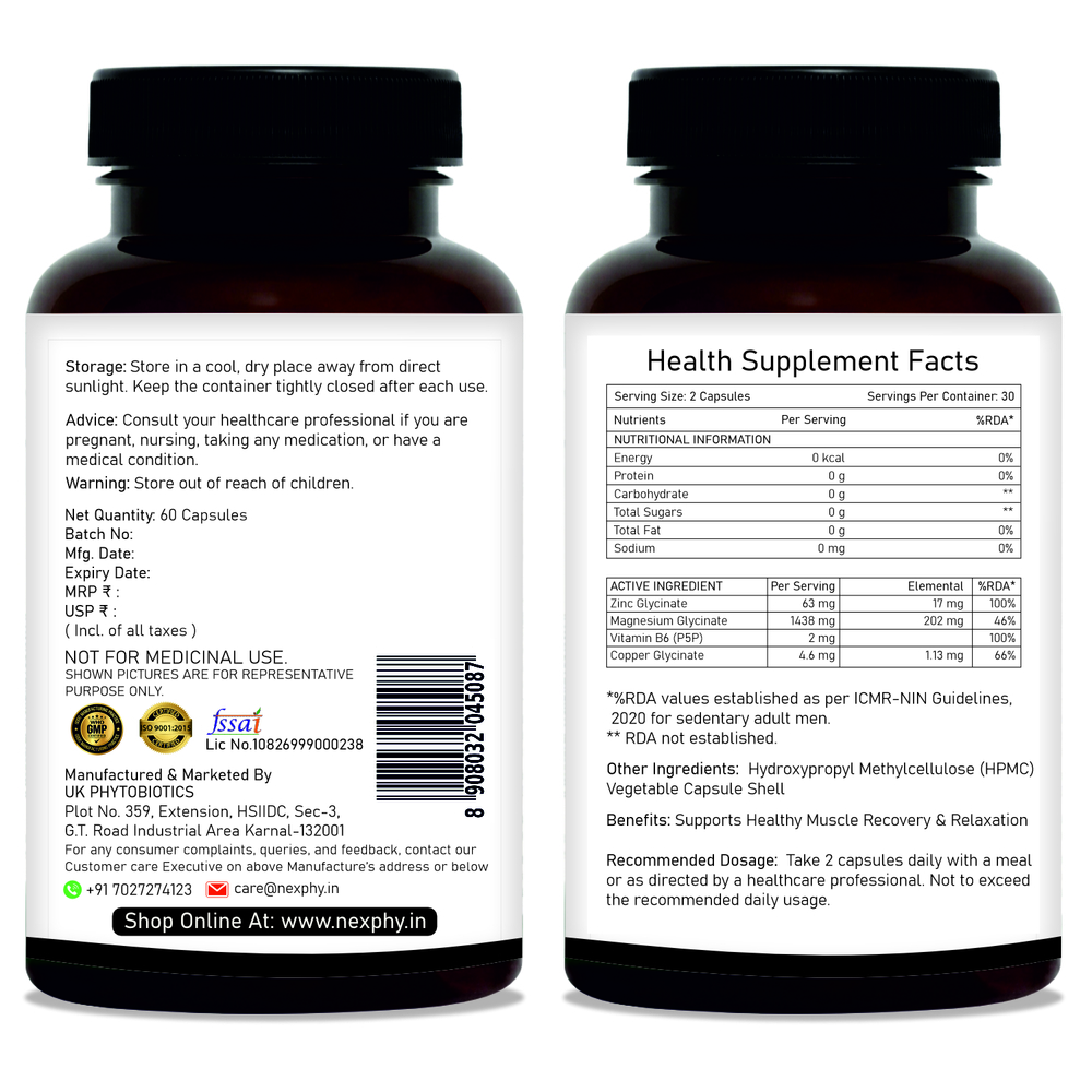 ZMA-MAXX Next-Gen ZMA with Copper Glycinate Capsules