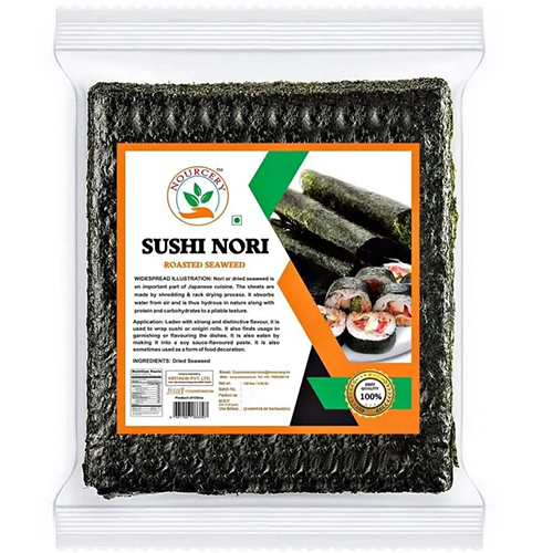 Nourcery Sushi Nori Sheets, 50 Sheets- 140gm (Seaweed Stratum)