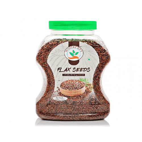 Nourcery Flax Seeds, 500g (crispy Nutty Linseed)