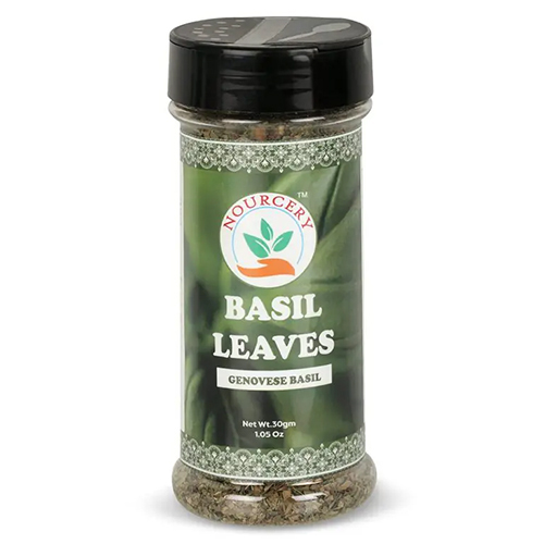 Nourcery Basil Leaves, 30g (Genovese Basil)