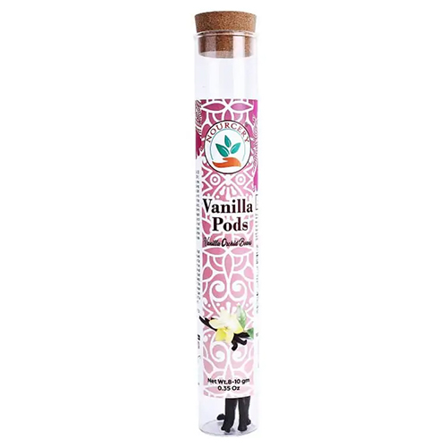 Nourcery Vanilla Pods, 2 Pods(8-10g), Vanilla Orchid Beans