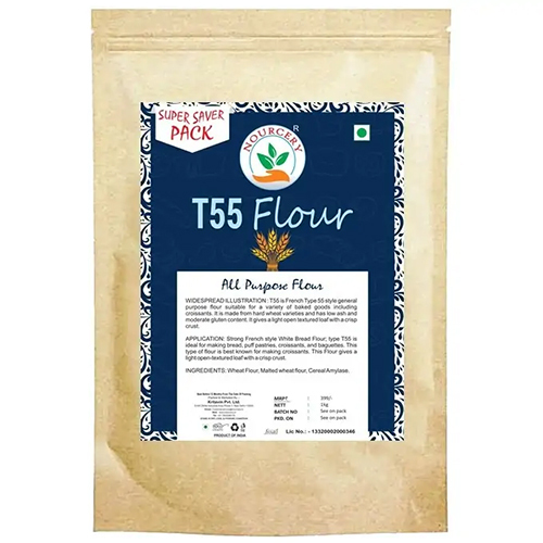 Nourcery French Style T55 Flour, 1Kg (All Purpose Flour)