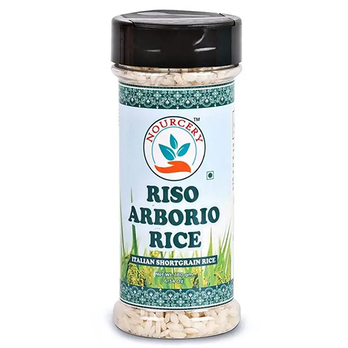 Nourcery Arborio Rice, 180gm (Italian Shortgrain Rice)