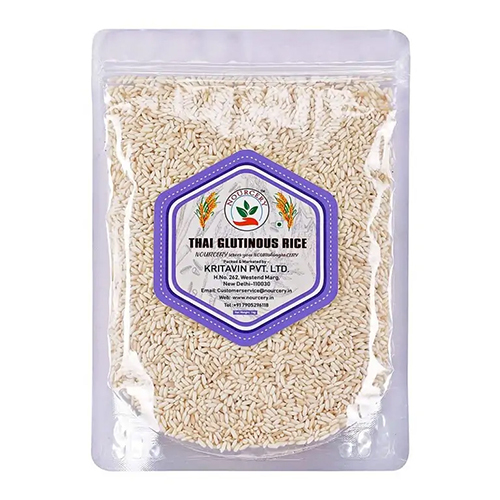 Nourcery Thai Glutinous Rice, 1 Kg (Waxy Sticky Rice)