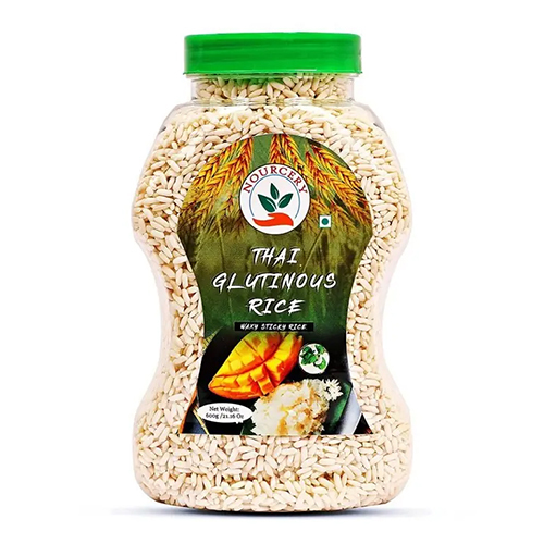Nourcery Thai Glutinous Rice, 600Gm (Waxy Sticky Rice)