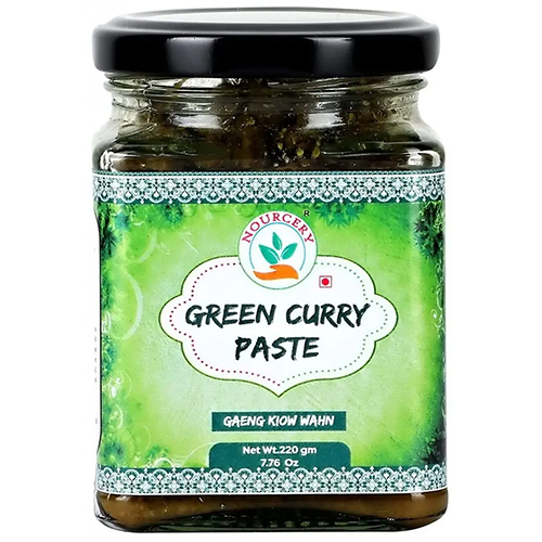 Nourcery Thai Green Curry Paste, 220g [Gaeng Phet Blend]