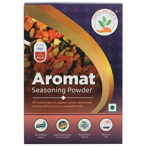 Nourcery Aromat Seasoning Powder, (5X100Gm) Veg Bouillon and Broth Powder