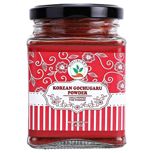Nourcery Korean Gochugaru Powder, 125g (Korean Chilli Pepper Fine Powder)
