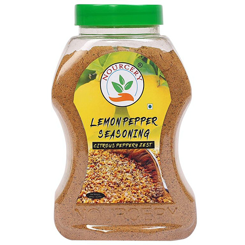 Nourcery Lemon Pepper Seasoning, 400gm (MCCORMICK brand Citrous Peppery Zest)