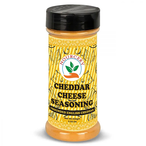 Nourcery Cheddar Cheese Powder, 100g (Grounded English Cheddar)
