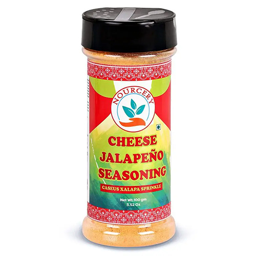 Nourcery Cheese Jalapeno Seasoning, 100gm (Caseus Xalapa Sprinkle)