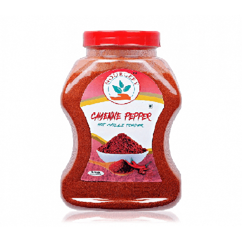 Nourcery Cayenne Pepper Powder, 400 Gram (Hot Chilli Powder)