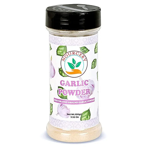 Nourcery Garlic Powder, 100g (DEHYDRATED GROUND GARLIC)