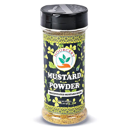 Nourcery Mustard Powder, 100Gm (Precipitated Mustard Seeds)