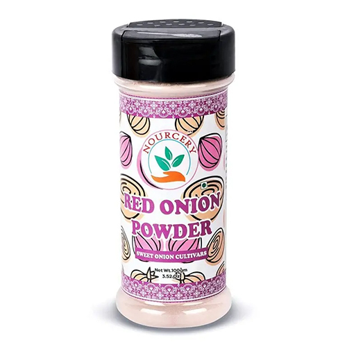 Nourcery Red Onion Powder, 100Gm (Sweet Onion Cultivars)