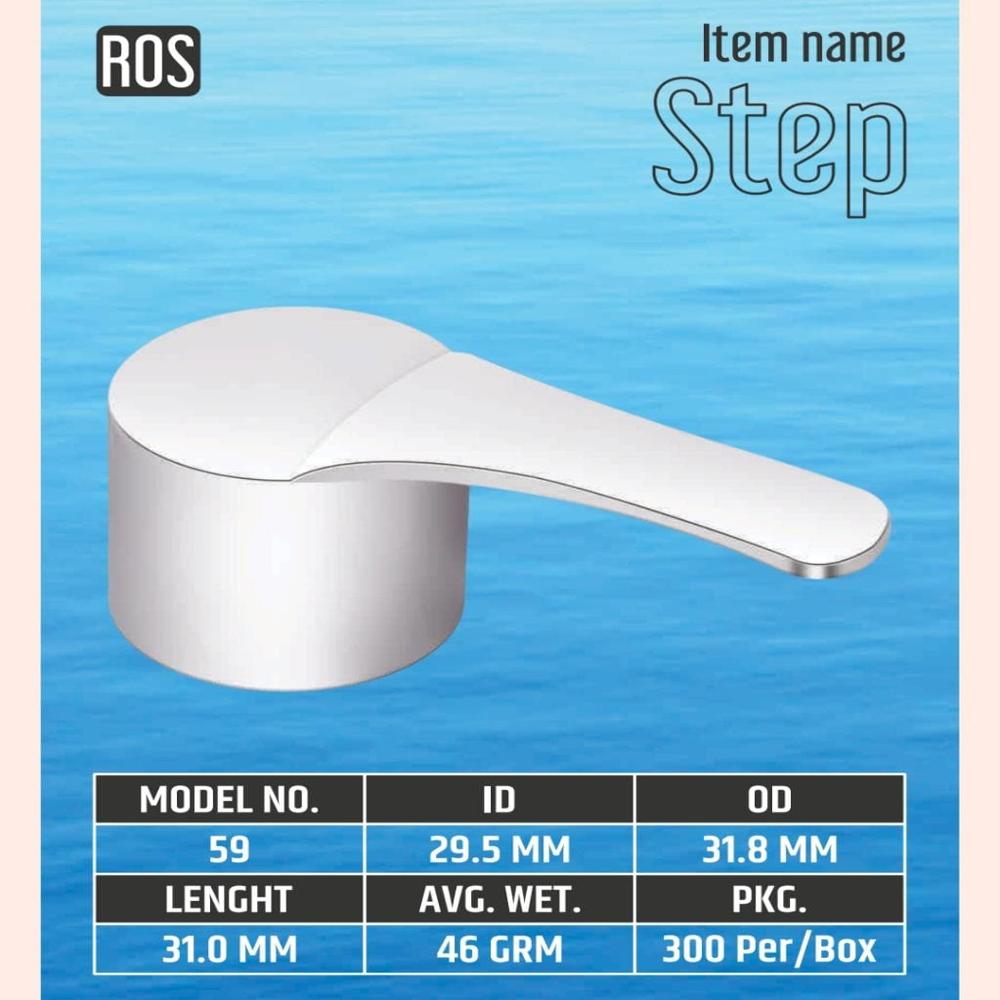 Step Zinc Faucet Handle
