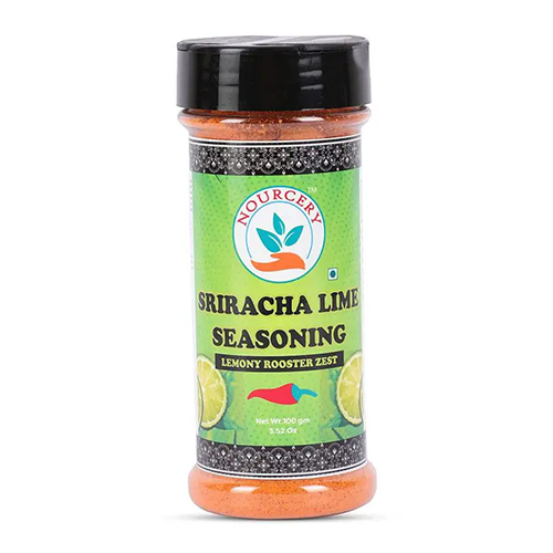 NOURCERY Sriracha Lime Seasoning, 100gm (Lemony Rooster Zest) Visit the NOURCERY Store