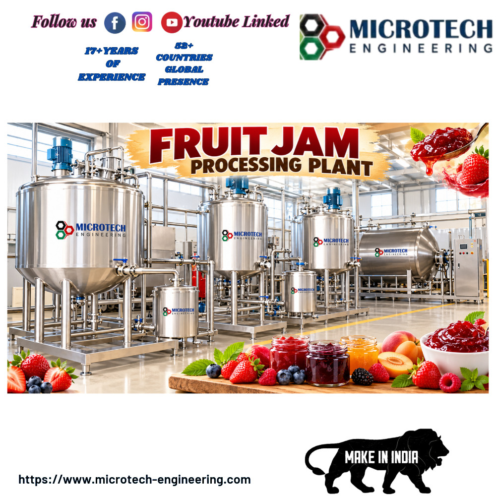 Fruit Jam Processing Plant