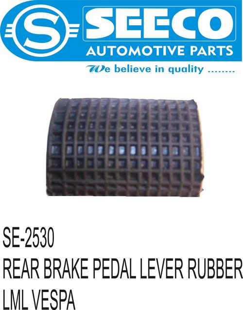 Rear Brake Pedal Lever Rubber - Polished Material, Thickness 1-3mm, Weight 100-200g | Durable and High-Quality Automotive Component for Enhanced Performance