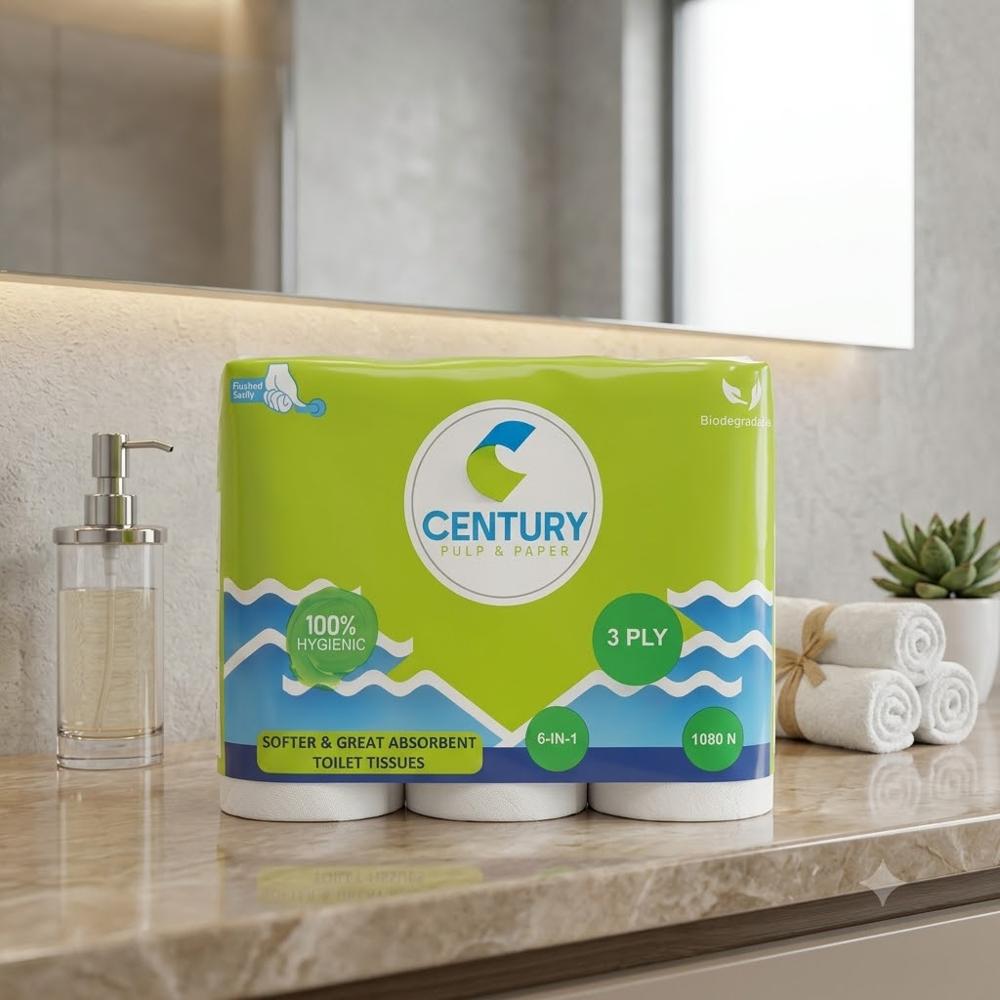 Toilet Tissue 6 In 1 (3 Ply) Single Pack - Application: Home