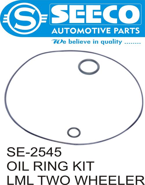 OIL RING KIT - Rubber, 254.0-762.0mm Dimensions, Polished Finish | For Electric Motors & Gearboxes, Weight 20-100g