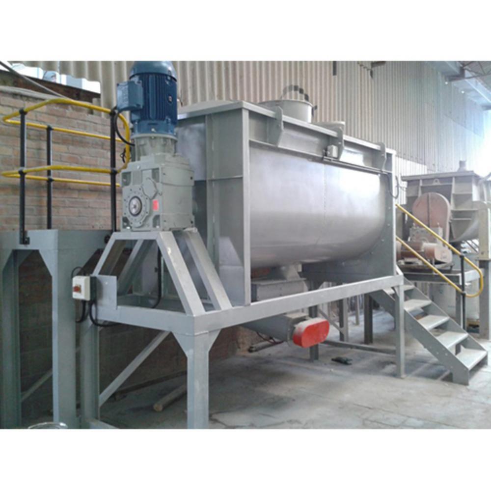 Ss Ribbon Blender - Durable Metal, Customized Sizes, Available In Multiple Colors | Semi-automatic Mixing, Reliable Warranty Included