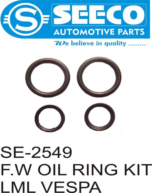 FWO O RING KIT - Rubber, 1-2000 Millimeter, Polished Finish | For Electric Motors, Gearboxes, Weight 20-100 Grams