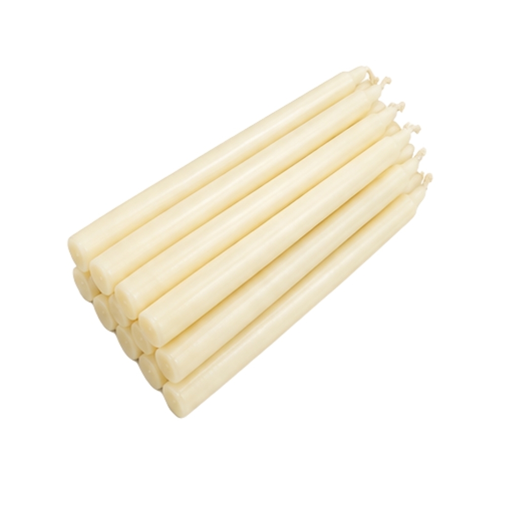 Pillar Candle - Paraffin Wax 7x7 Cm White, Dripless Smokeless Long Burning